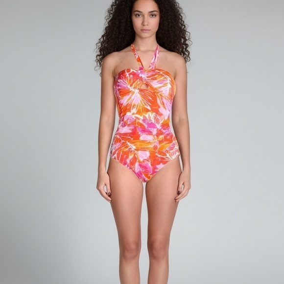 Polo Ralph Lauren Other - Polo Ralph Lauren Orange and Pink One Piece Swimsuit
